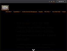 Tablet Screenshot of hmgraphics.com
